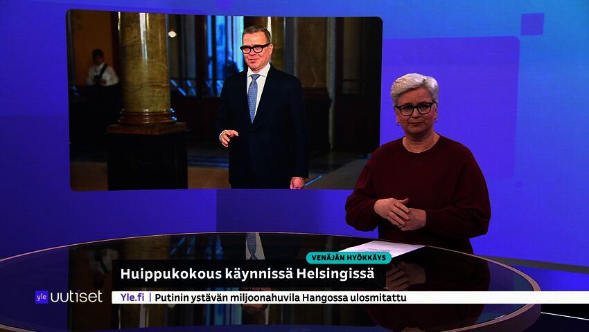 Yle Uutiset viittomakielellä