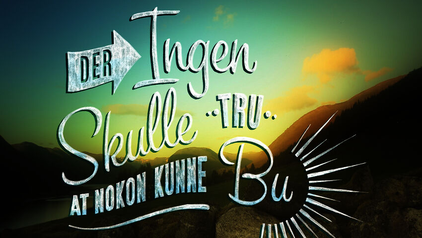 Tiettömän taipaleen takana - joulutervehdys