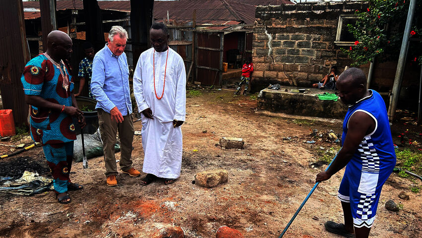 Michael Palin Nigeriassa