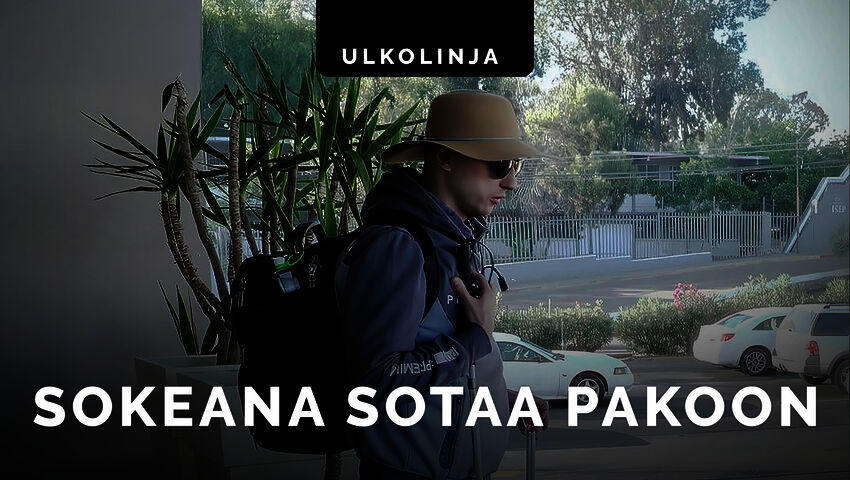 Ulkolinja: Sokeana sotaa pakoon