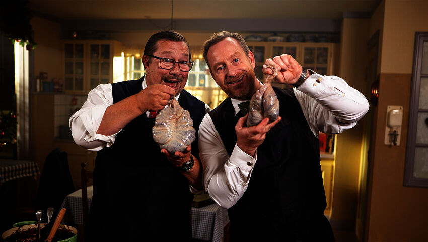 Veljekset Price joulukeittiössä