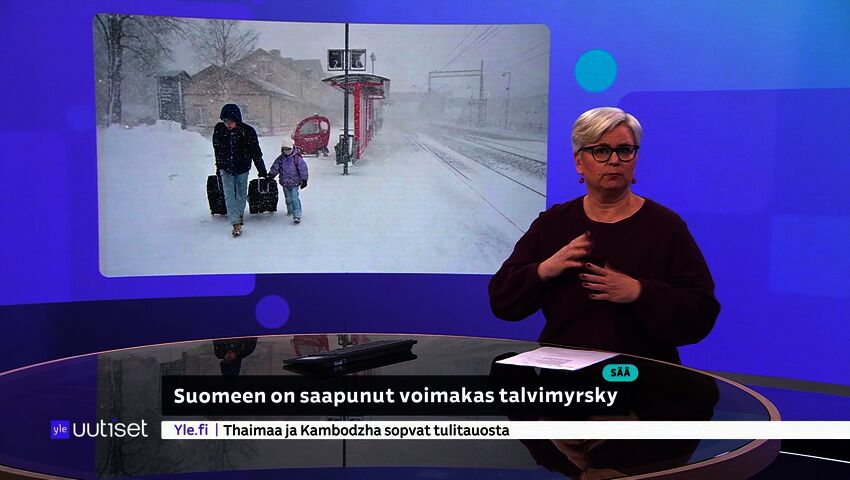 Yle Uutiset viittomakielellä