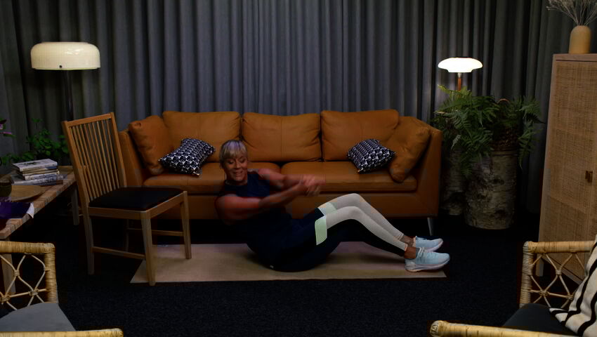 Kotijumppaa Sofian kanssa