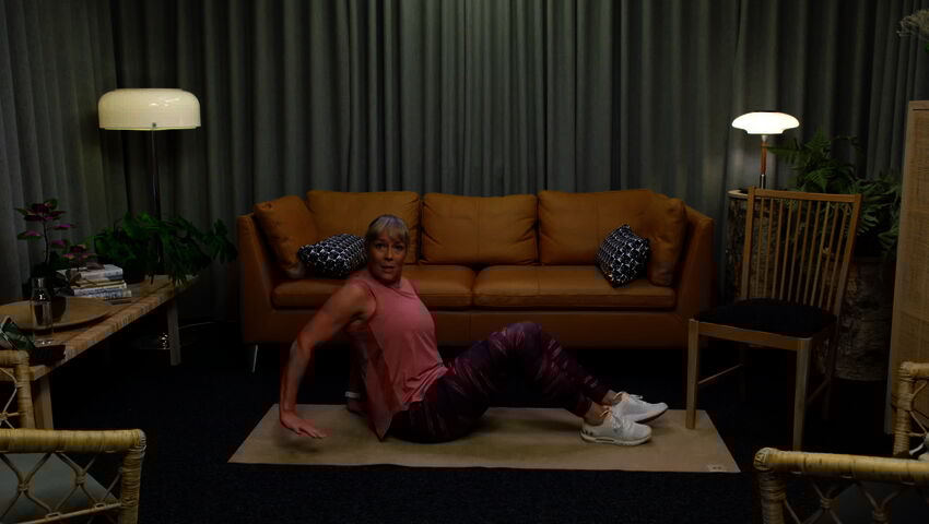 Kotijumppaa Sofian kanssa