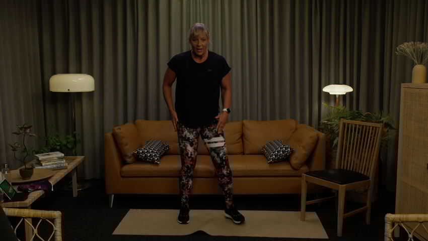 Kotijumppaa Sofian kanssa