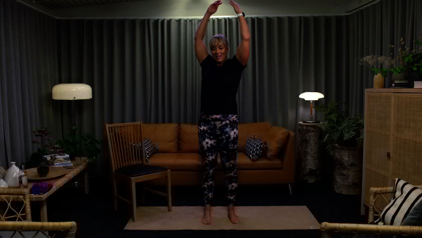 Kotijumppaa Sofian kanssa