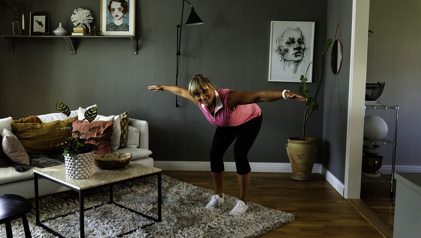 Kotijumppaa Sofian kanssa