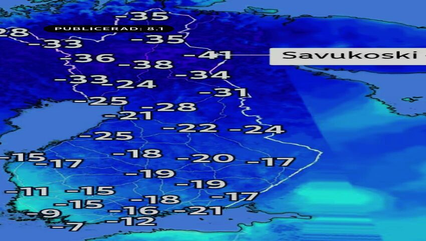 Iskallt nu – men det kan bli värre