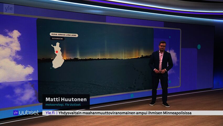 Sääennuste klo 7.40