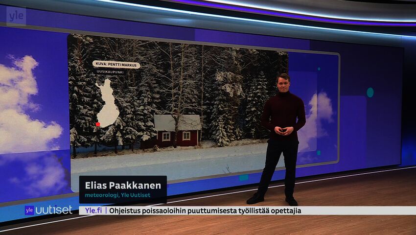 Sääennuste klo 7.40