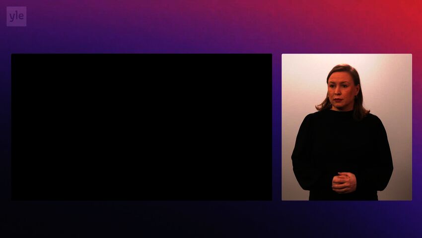 A-studio viittomakielelle tulkattuna