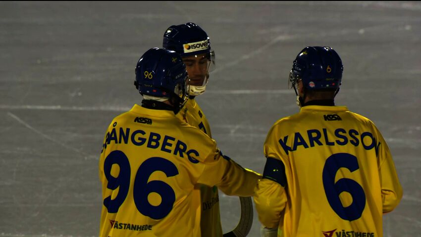 Jääpallon MM, Suomi - Ruotsi