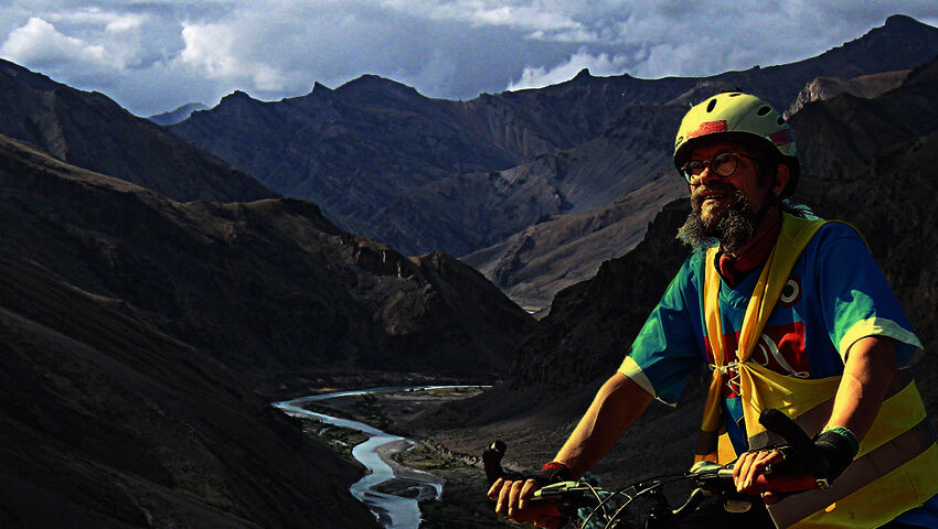 Polkupyörällä Himalajalle