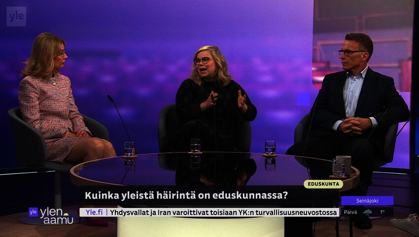 Eduskunta-avustajien epäasiallinen kohtelu huolestuttaa