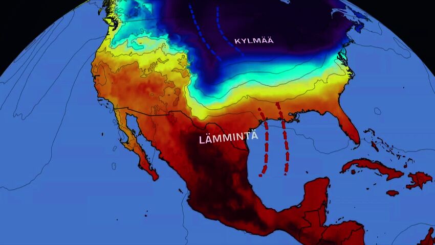 Yhdysvaltojen talvimyrsky 23.-25.1.2026