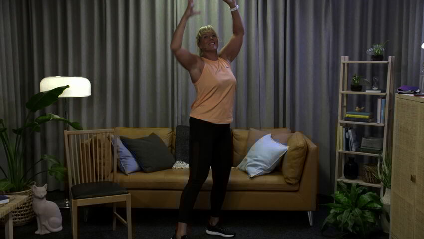 Kotijumppaa Sofian kanssa