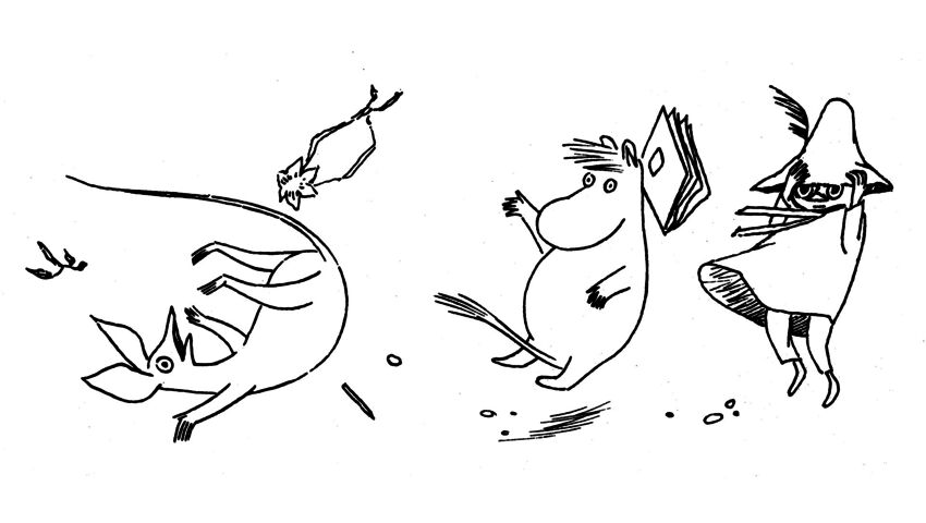 Muumipeikko ja pyrstötähti Tove Janssonin lukemana ja kuvittamana