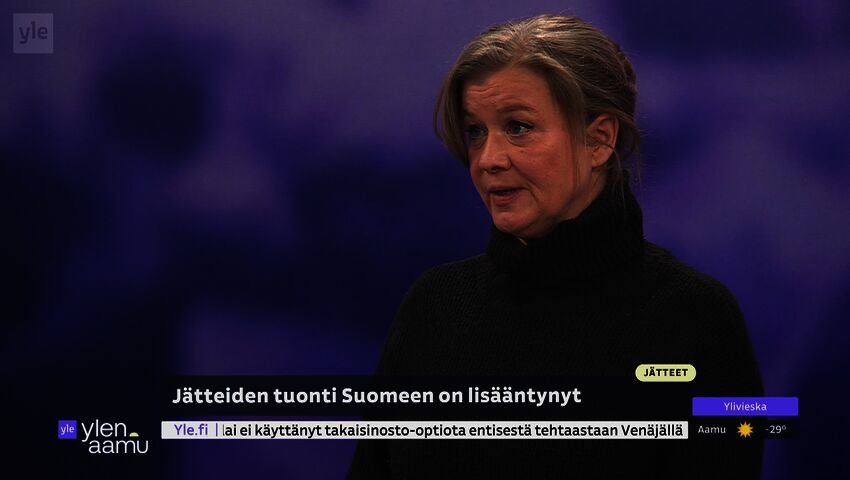 Suomeen kuskataan jätteitä maailmalta