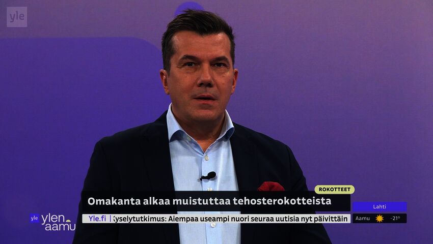 Tehosterokotteista lähetetään muistutuksia