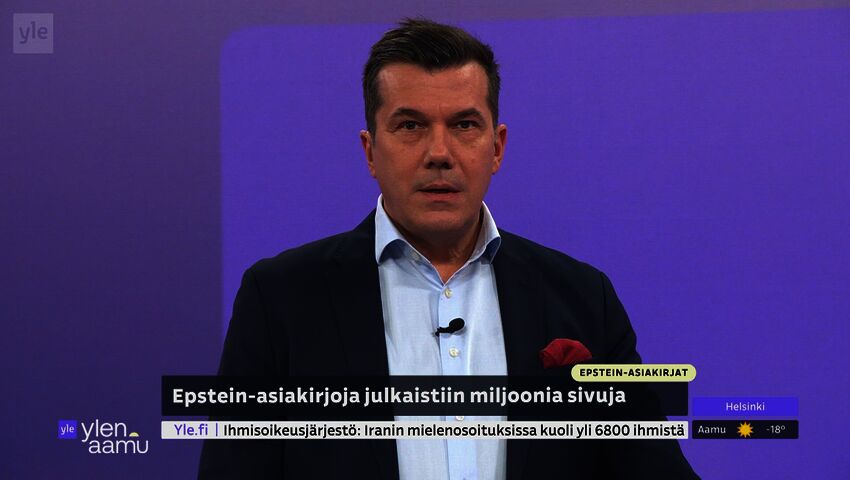 Esptein-asiakirjoja julkaistiin lisää