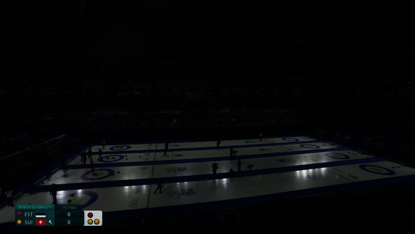 Sähkökatkot curlinghallissa