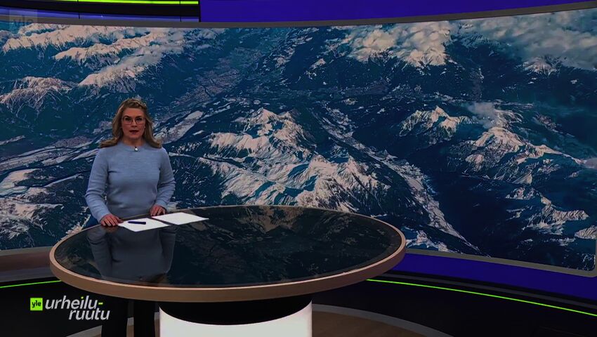 Urheiluruudun juttu Alppien lumitilanteesta olympialaisten 2026 kynnyksellä