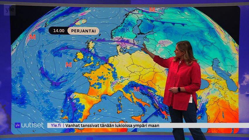 Sääennuste klo 7.40