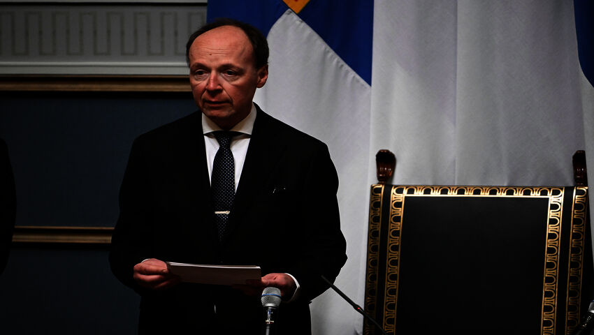 Ykkösaamun vieraana on eduskunnan puhemies Jussi Halla-aho (ps.)