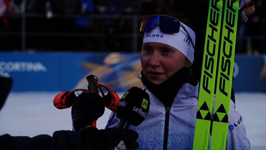 Inka Hämäläisen haastattelu kisan jälkeen