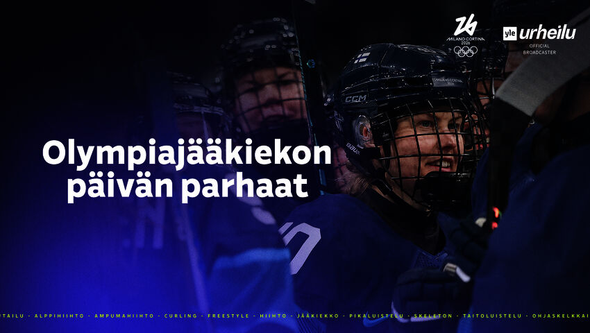 Olympiajääkiekon päivän parhaat 10.2.