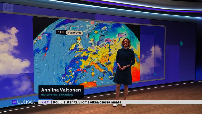 Sääennuste klo 7.40