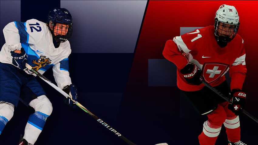 Puolivälieräottelu Suomi - Sveitsi