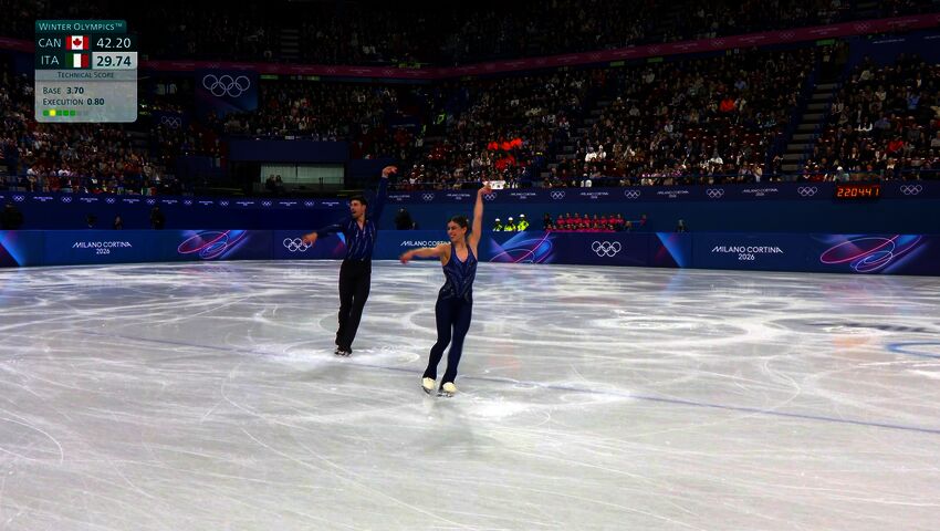 Talviolympialaiset Milano Cortina, taitoluistelu, parien lyhytohjelma