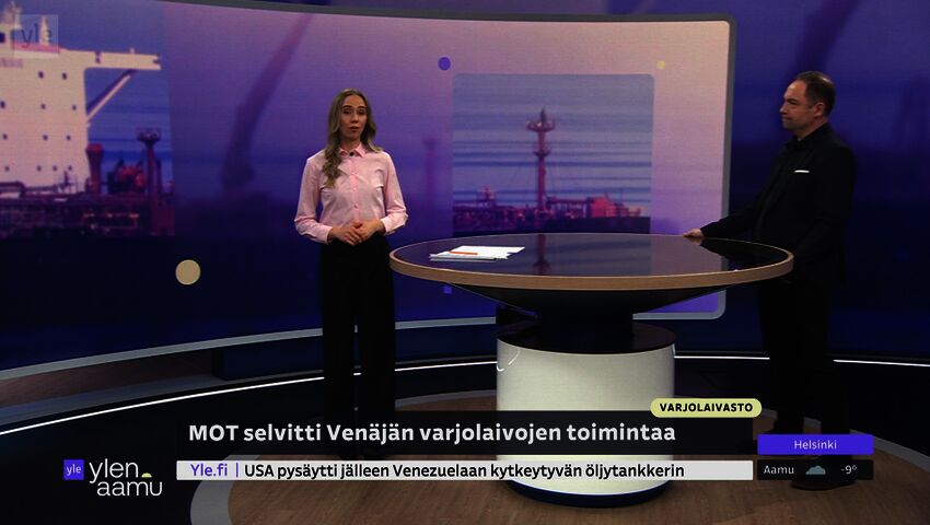 MOT:lta laaja selvitys Venäjän varjolaivoista