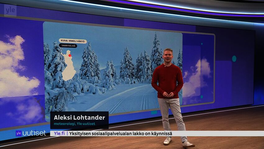 Sääennuste klo 7.40