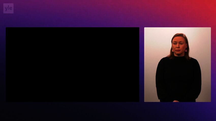 A-studio viittomakielelle tulkattuna