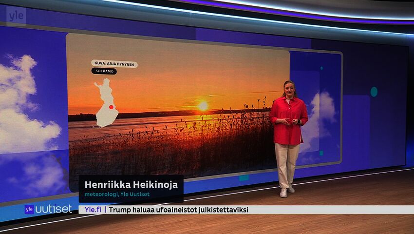 Sääennuste klo 7.40