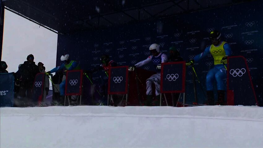 Miesten skicrossin finaali