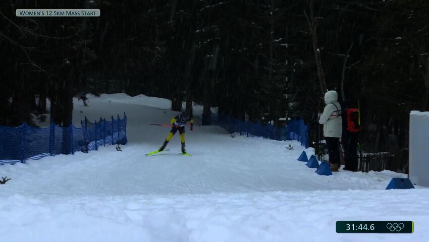 Suvi Minkkisen kisan viimeinen ammunta