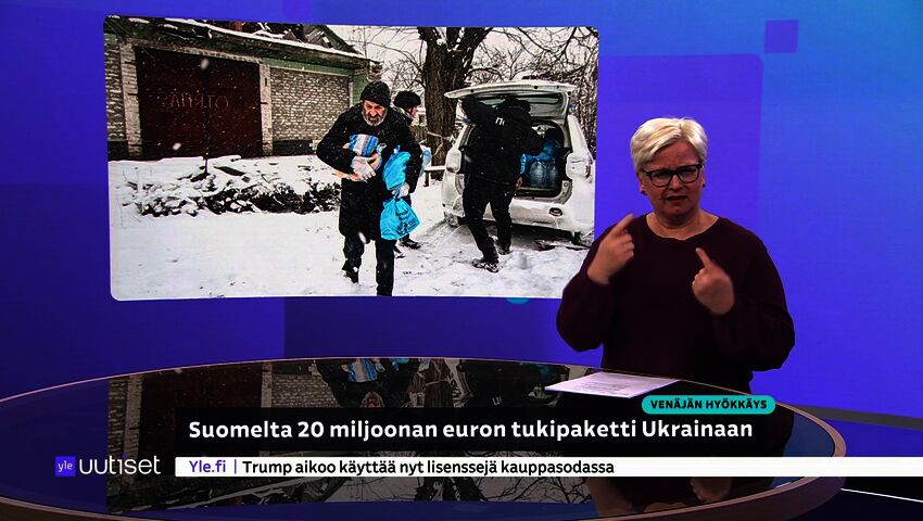 Yle Uutiset viittomakielellä