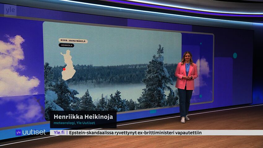 Sääennuste klo 7.40