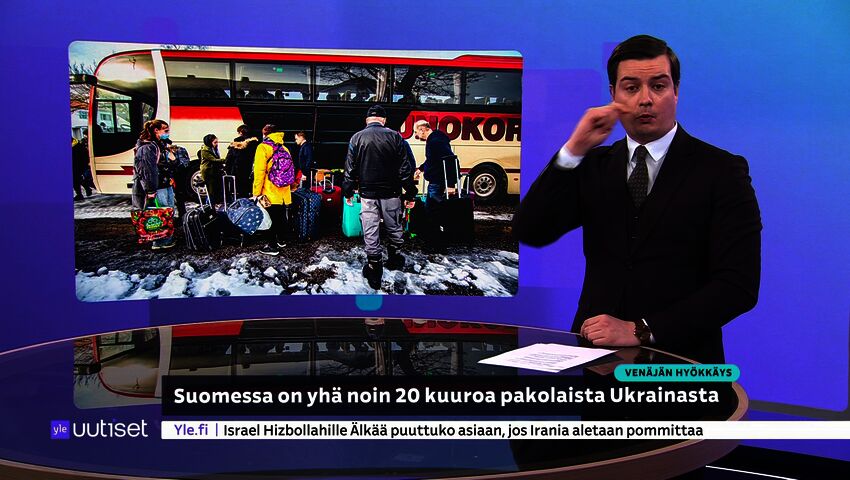 Yle Uutiset viittomakielellä