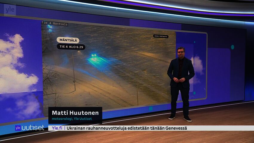 Sääennuste klo 7.40