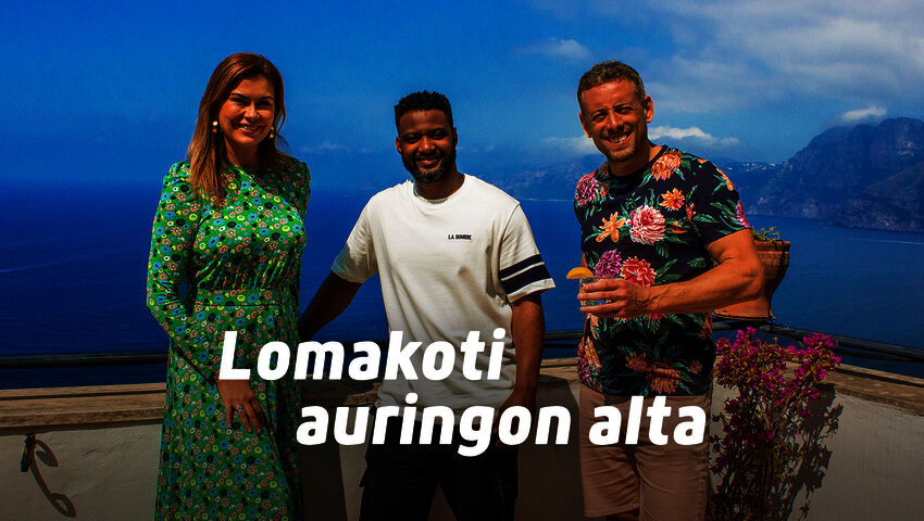 Lomakoti auringon alta