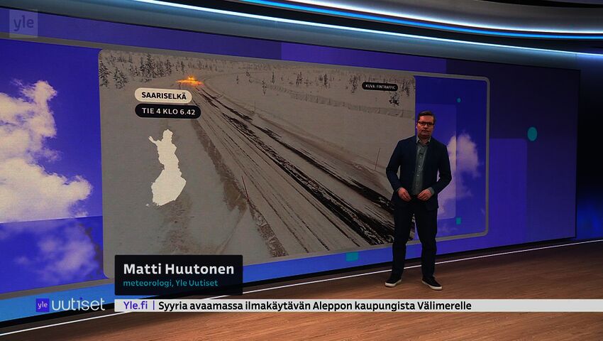 Sääennuste klo 7.40