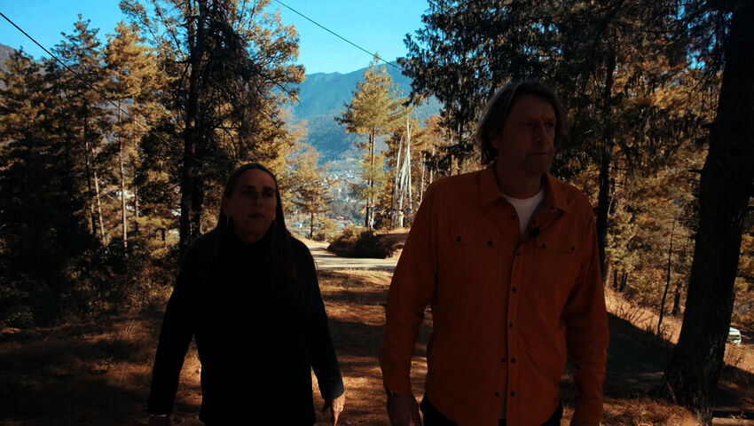 Anne ja Anders Bhutanissa