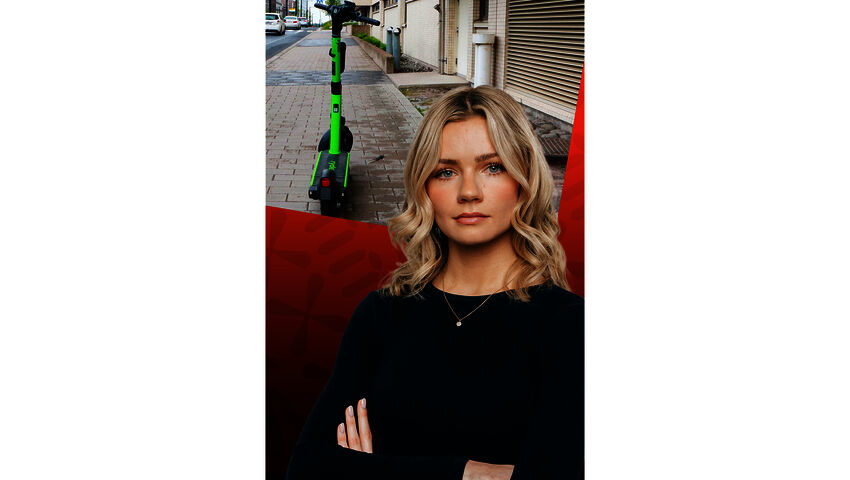 Elsparkcyklist körde i grop – krävde över en miljon euro