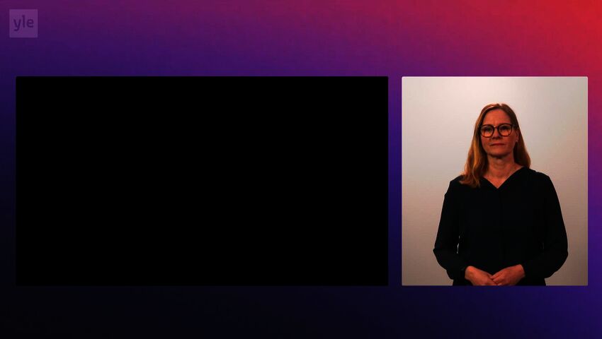 A-studio viittomakielelle tulkattuna