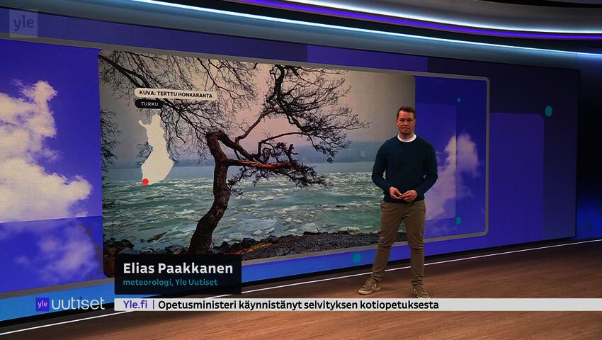 Sääennuste klo 7.40