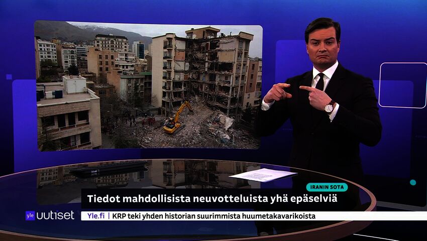 Yle Uutiset viittomakielellä